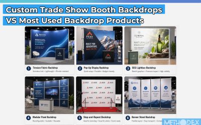 Custom Trade Show Booth Backdrops in US & Canada