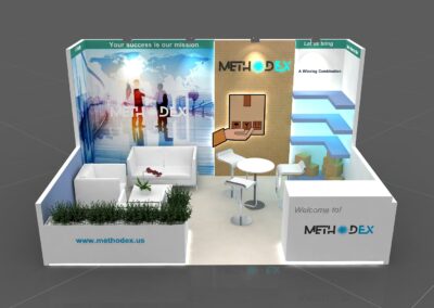 Custom Booth Cod M-C-10×20-01