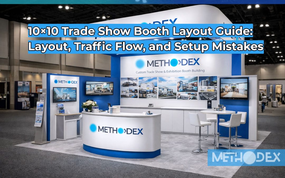 10×10 Trade Show Booth Layout